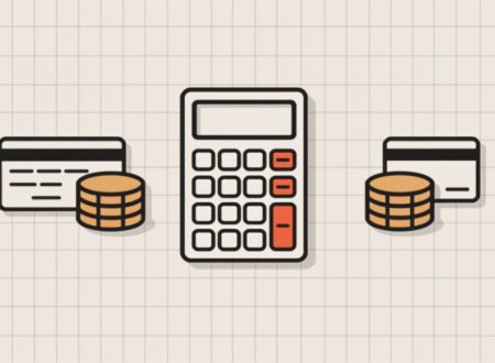 Ilustração de calculadora e guia de pagamento do DAS