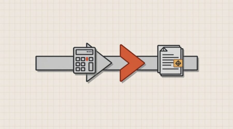 Ilustração de bifurcação entre Simples Nacional e Lucro Presumido